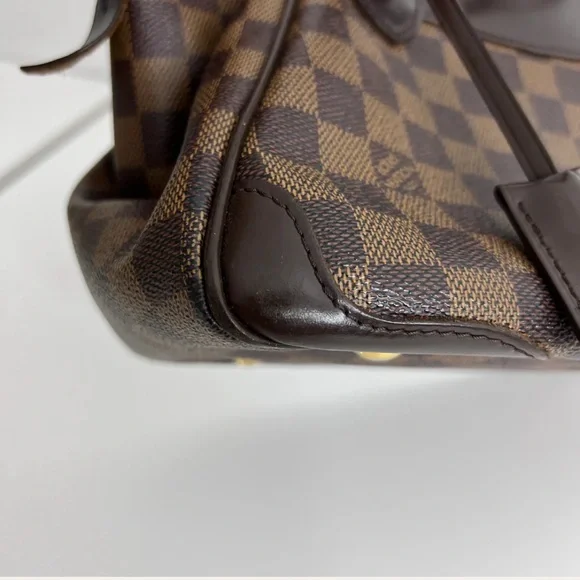 LOUIS VUITTON DAMIER EBENE VERONA PM. Includes COA - Picture 7 of 11